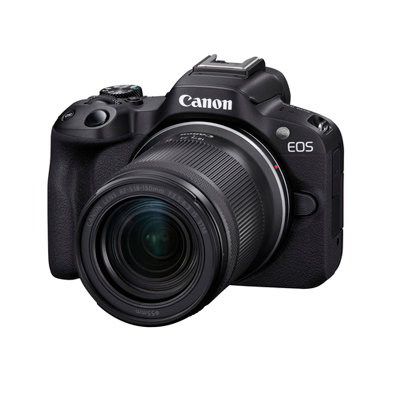 Afbeelding van Canon EOS R50 Black + RF S 18 150 IS STM