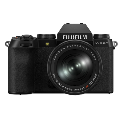 Afbeelding van Fujifilm X S20 + XF 18 55 Zwart