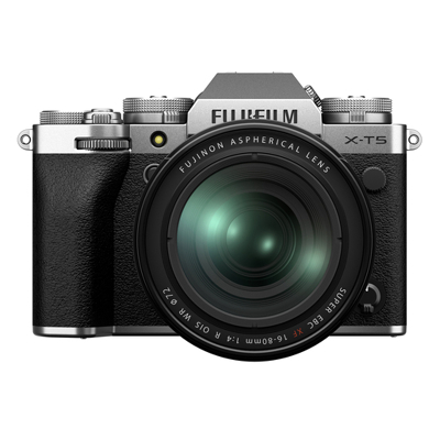 Afbeelding van Fujifilm X T5 Body + XF16 80 Zilver