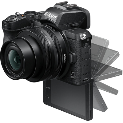 Afbeelding van Nikon Z50 systeemcamera + 16 50mm Z f3.5 6.3 DX 50 250mm