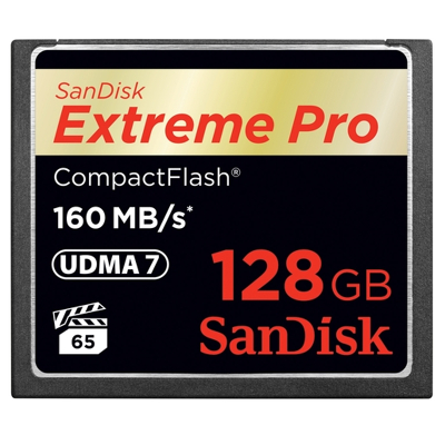 Afbeelding van Sandisk CF 128GB Extreme Pro 160 MB/s