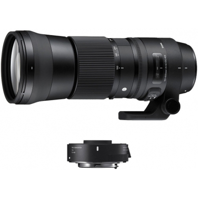 Afbeelding van Sigma 150 600mm F/5.0 6.3 DG OS HSM Contemporary Canon + TC 1401