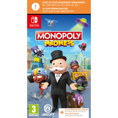 Afbeelding van Monopoly Madness (Code in a Box)