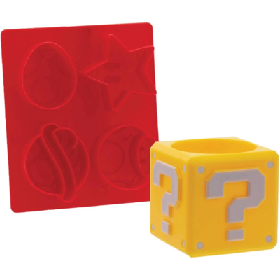 Afbeelding van Nintendo Super Mario Question Block Eierdopje En Toastsnijder