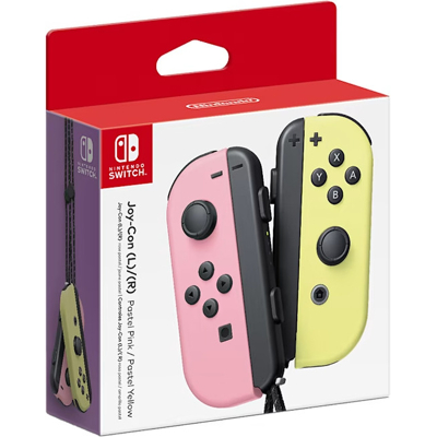 Afbeelding van Nintendo Switch Joy Con set Roze/Geel