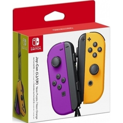Afbeelding van Nintendo Switch Joy Con set Neon Paars/Neon Oranje