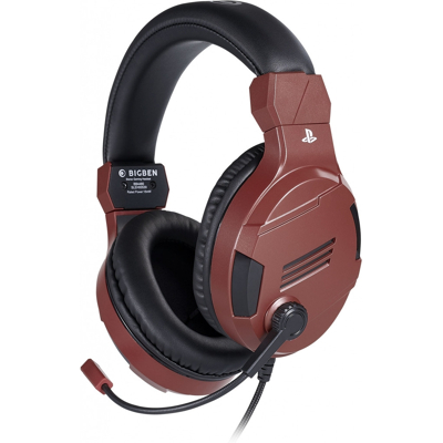 Afbeelding van Big Ben Stereo Gaming Headset V3 Red (Official Sony License)