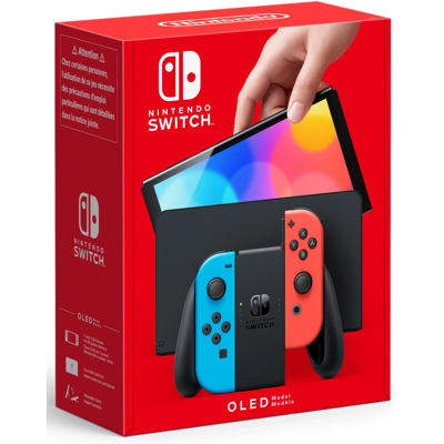 Afbeelding van Nintendo Switch OLED model Red/Blue