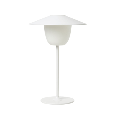 Afbeelding van Blomus Tafellamp Ani Lamp Mobile Outdoor LED White Wit 22x22x33cm