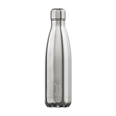 Afbeelding van Thermosfles Zilver Stainless Steel 500 Ml RVS Chilly&#039;s Edition L 7 X B H 26 Cm