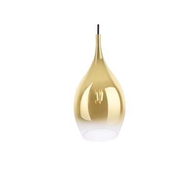 Afbeelding van Hanglamp Drup goud schaduw Verlichting