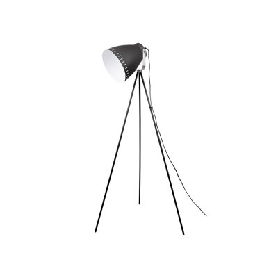Afbeelding van Leitmotiv Vloerlamp Mingle 3 Poot Nickel Zwart Ø26,5x145cm