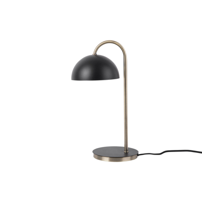Afbeelding van Tafellamp Dome ijzer mat zwart, Decova Design Tafellampen
