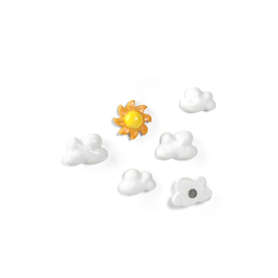 Afbeelding van Trendform magneten wolken en de zon