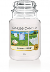 Afbeelding van Yankee Candle Clean Cotton Large Jar