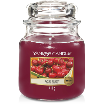 Afbeelding van Yankee Candle Black Cherry Medium Jar