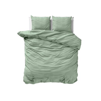Afbeelding van DreamHouse Bedding Dekbedovertrek mousseline groen 3_240x200/220