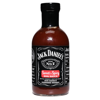 Afbeelding van Jack Daniel&#039;s Daniels Sweet &amp; Spicy Barbecue Saus 533 ml