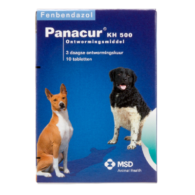 Afbeelding van Panacur voor Hond en Kat (500 mg)