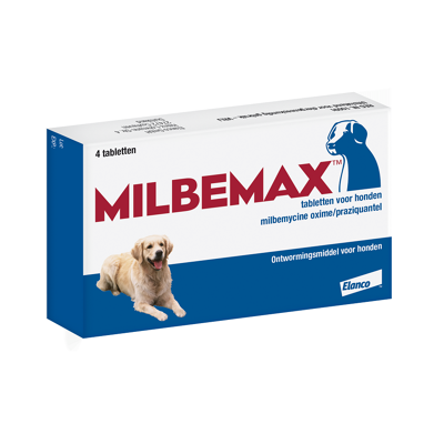 Afbeelding van Milbemax grote hond 4 tabletten