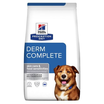 Afbeelding van Hill&#039;s Prescription Diet Canine Derm Complete Hondenvoer 12 kg