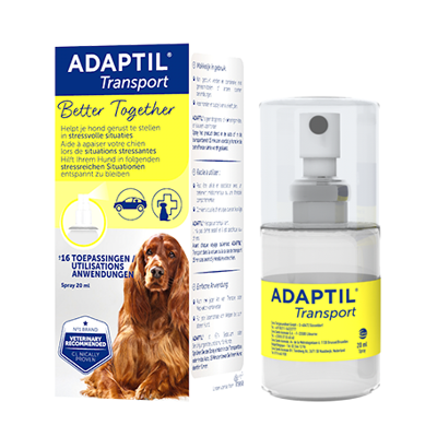Afbeelding van Adaptil Anti Stress Transportspray Hond stressmiddel 20 ml