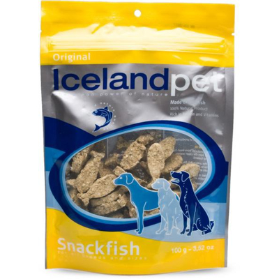 Afbeelding van Icelandpet Snackfish Hondensnack Original Witvis 100 gr