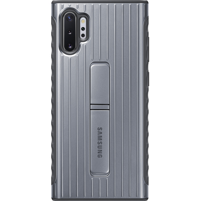 Afbeelding van Samsung Galaxy Note 10 Protective Standing Cover Zilver EF RN970
