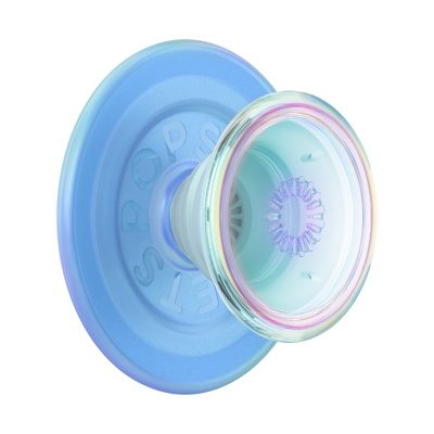 Afbeelding van PopSockets Telefoongrip voor MagSafe Opalescent Blauw