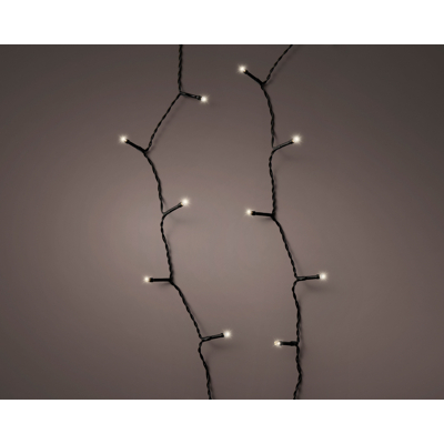 Afbeelding van Kerstverlichting batterij LED durawise strings 27,5M 368 lampjes div lichtstanden