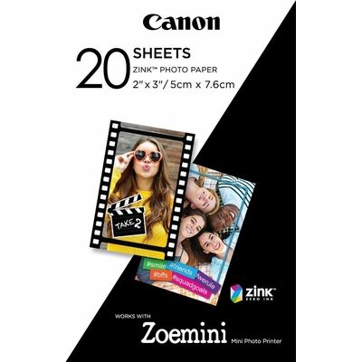 Afbeelding van Fotopapier Canon Zoemini ZP 2030 20vel