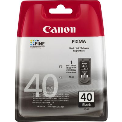 Afbeelding van Canon PG 40 Inktcartridge Zwart