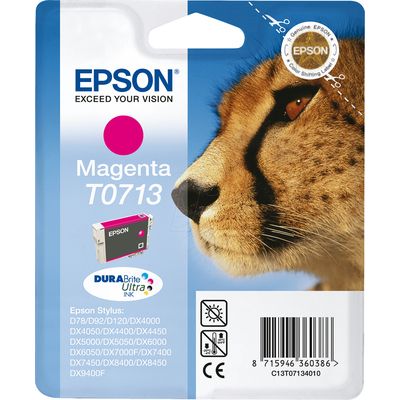 Afbeelding van Epson T0713 (C13T07134010) Inktcartridge Magenta