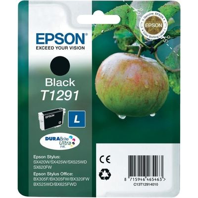 Afbeelding van Epson T1291 (C13T12914012) Inktcartridge Zwart