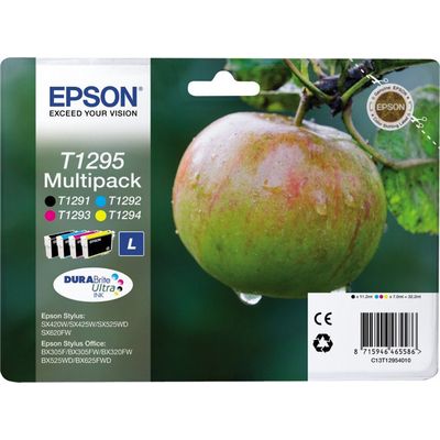 Afbeelding van Epson T1295 Inktcartridge 4 kleuren Voordeelbundel