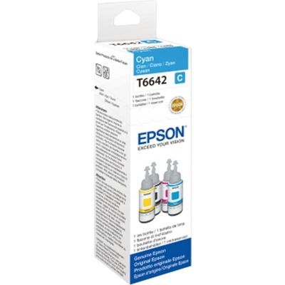 Afbeelding van Epson T6642 (C13T664240) Inktcartridge Cyaan