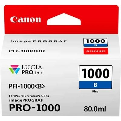 Afbeelding van Canon PFI 1000B Inktcartridge Blauw