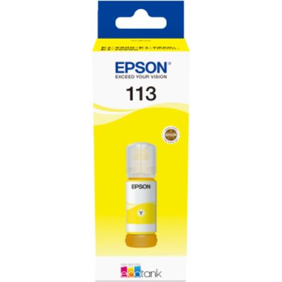 Afbeelding van Epson Inktfles 113 EcoTank Pigment Geel voor o.a ET 5150