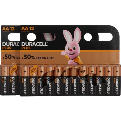 Afbeelding van Duracell Plus AA MN1500 Batterij 24 stuks