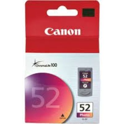 Afbeelding van Canon CL 52 Inktcartridge Foto kleuren Hoge capaciteit