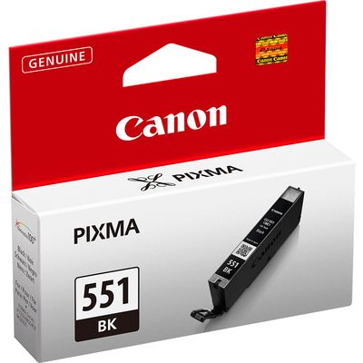Afbeelding van Canon CLI 551BK Inktcartridge Zwart