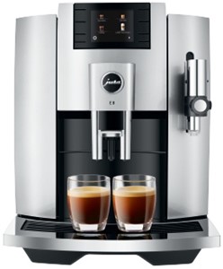 Afbeelding van Jura Espresso Apparaat E8 Moonlight Silver Eb Koffiemachine