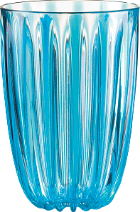Afbeelding van Guzzini DOLCEVITA Glazen Set van 4 Bio Plastic Blauw