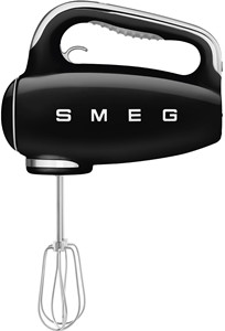 Afbeelding van SMEG Handmixer 9 standen zwart HMF01BLEU