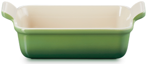 Afbeelding van Le Creuset Aardewerken Rechthoekige Ovenschaal In Bamboo Grey 19cm 1,08l