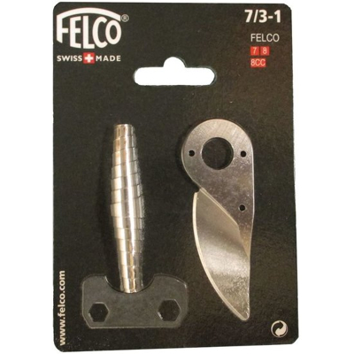Afbeelding van Felco 7/3 1 set mes, veertje en aanpassingssleutel