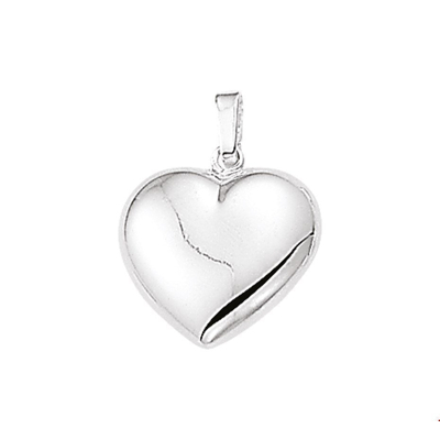 Afbeelding van Trendjuwelier huiscollectie hanger hart zilver