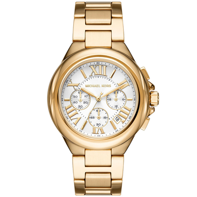 Afbeelding van Michael Kors MK7270 Camille Dameshorloge Quartz horloges horloge Goudkleur