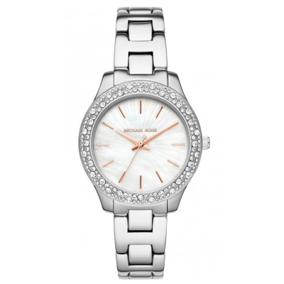 Afbeelding van Michael Kors MK4556 Liliane horloge Horloges Zilverkleur