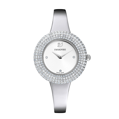 Afbeelding van Swarovski 5483853 Crystal Rose Silver dameshorloge horloge Zilverkleur